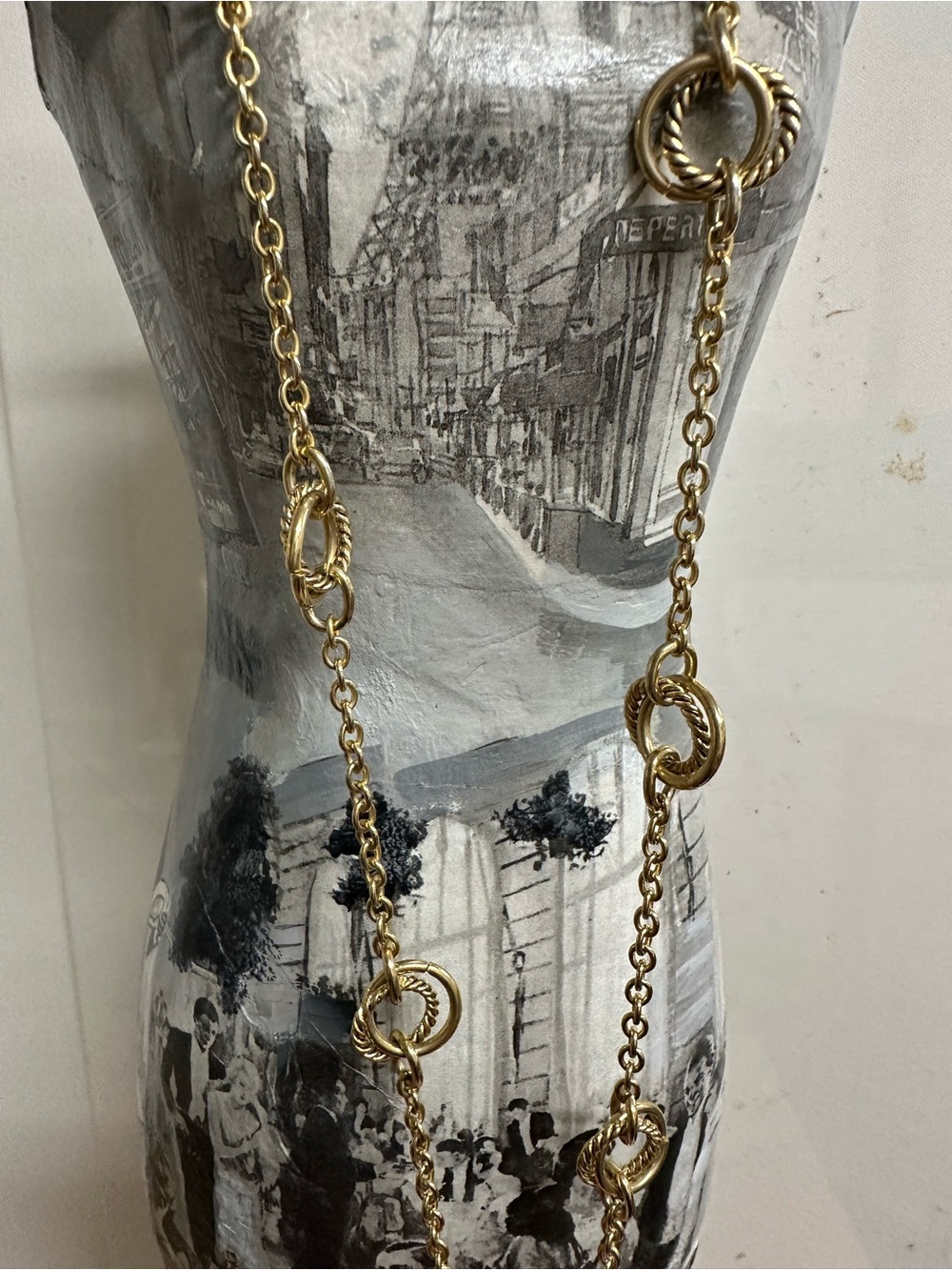 Lauren Ralph Lauren Gold-Tone Rope-Link Long Necklace